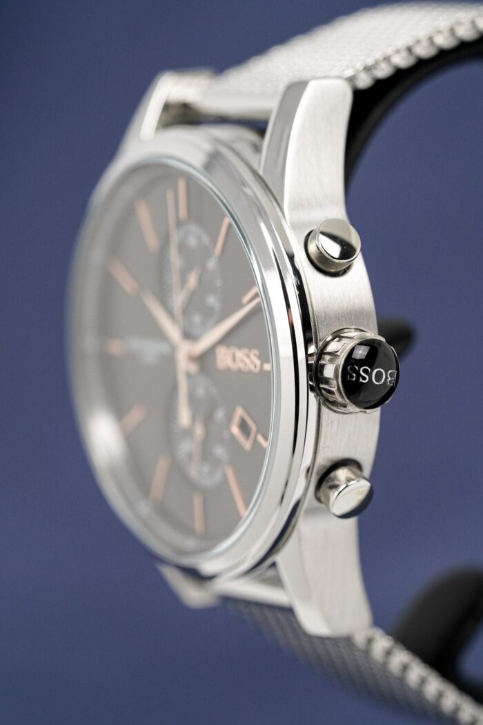 Hugo Boss Men's Watch Chronograph Jet Grey - HB1513440 - Image 5